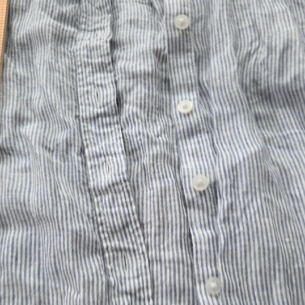 Quince 100% European Linen Long Sleeve Shirt Size Small - Picture 6 of 12